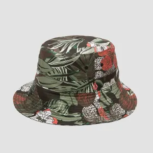 Volcom Coco Ho Reversible Bucket Hat Light Army - Womens