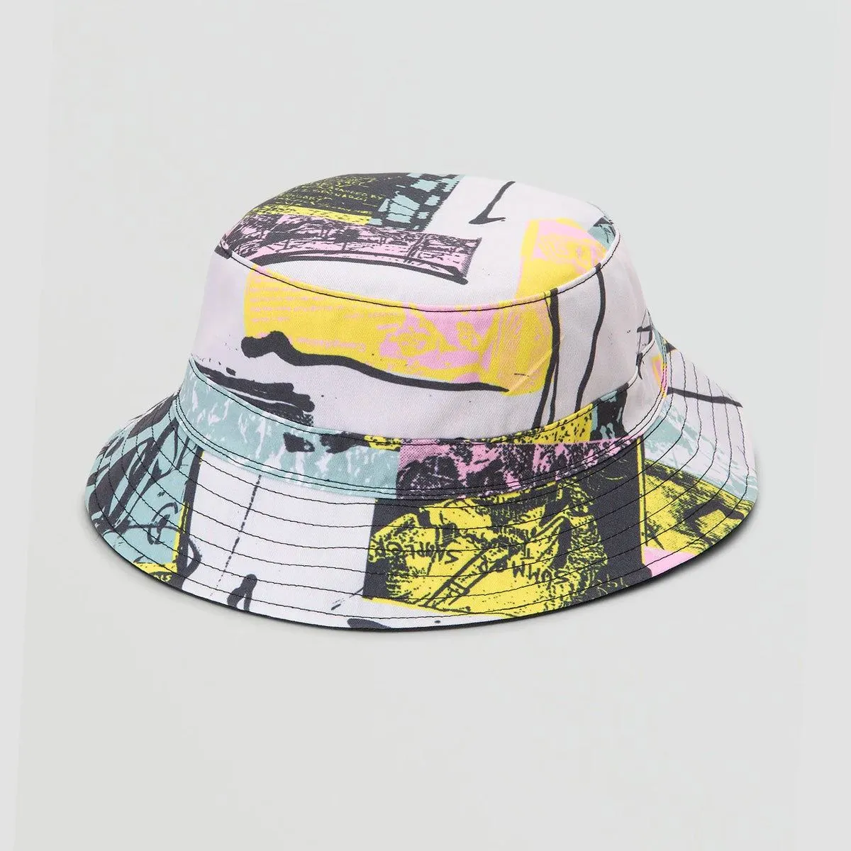 Volcom Ent Flyer Reversible Bucket Hat Black Combo