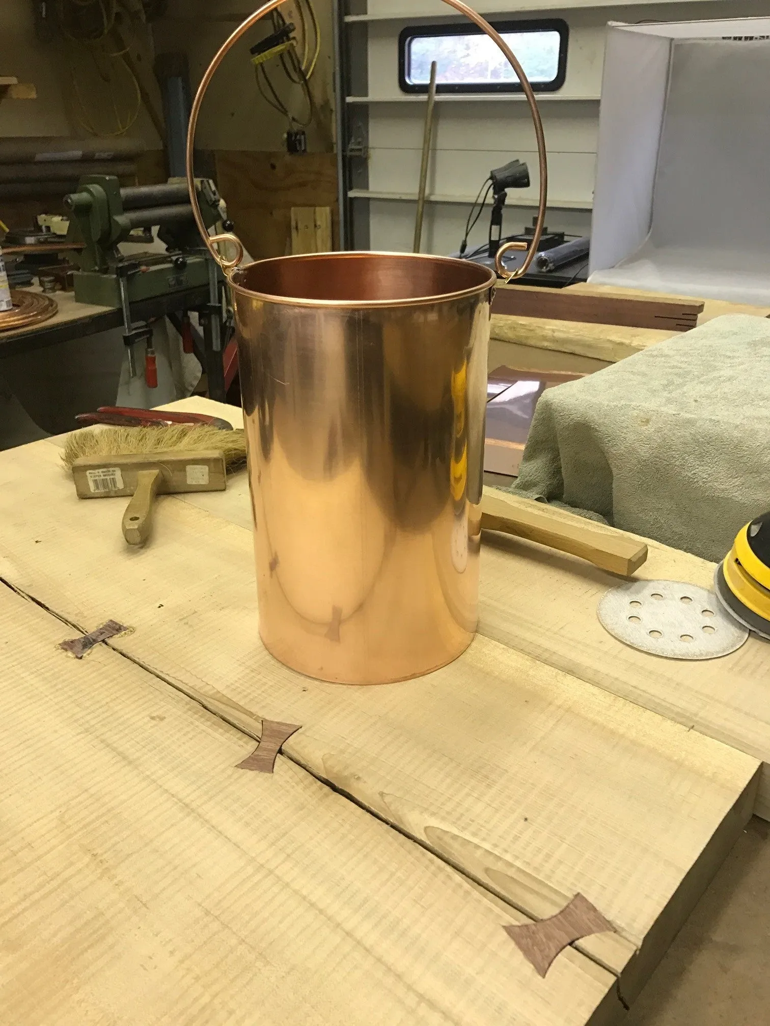 VT Copper Bucket