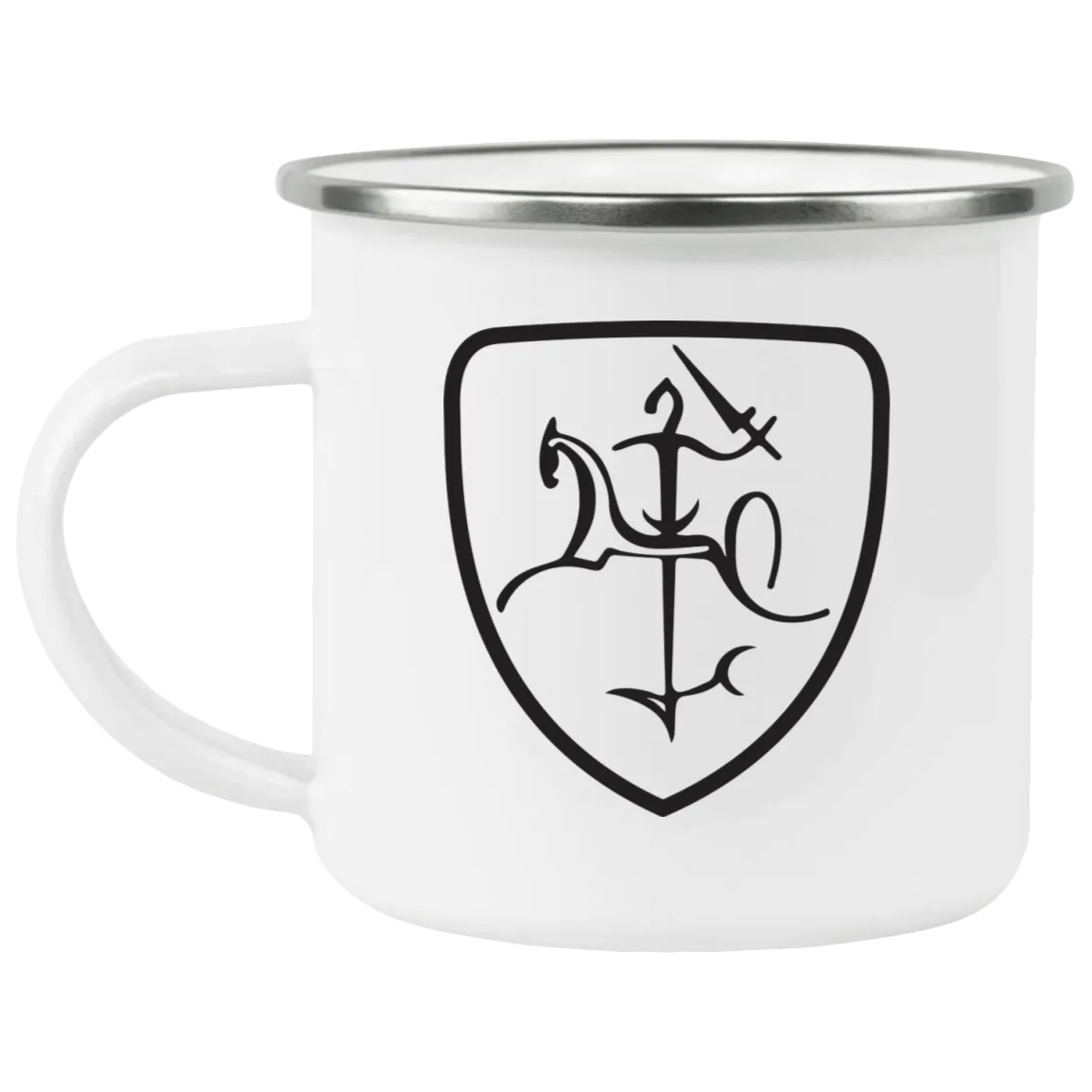 Vytis - 12 oz. Enamel Camping Mug