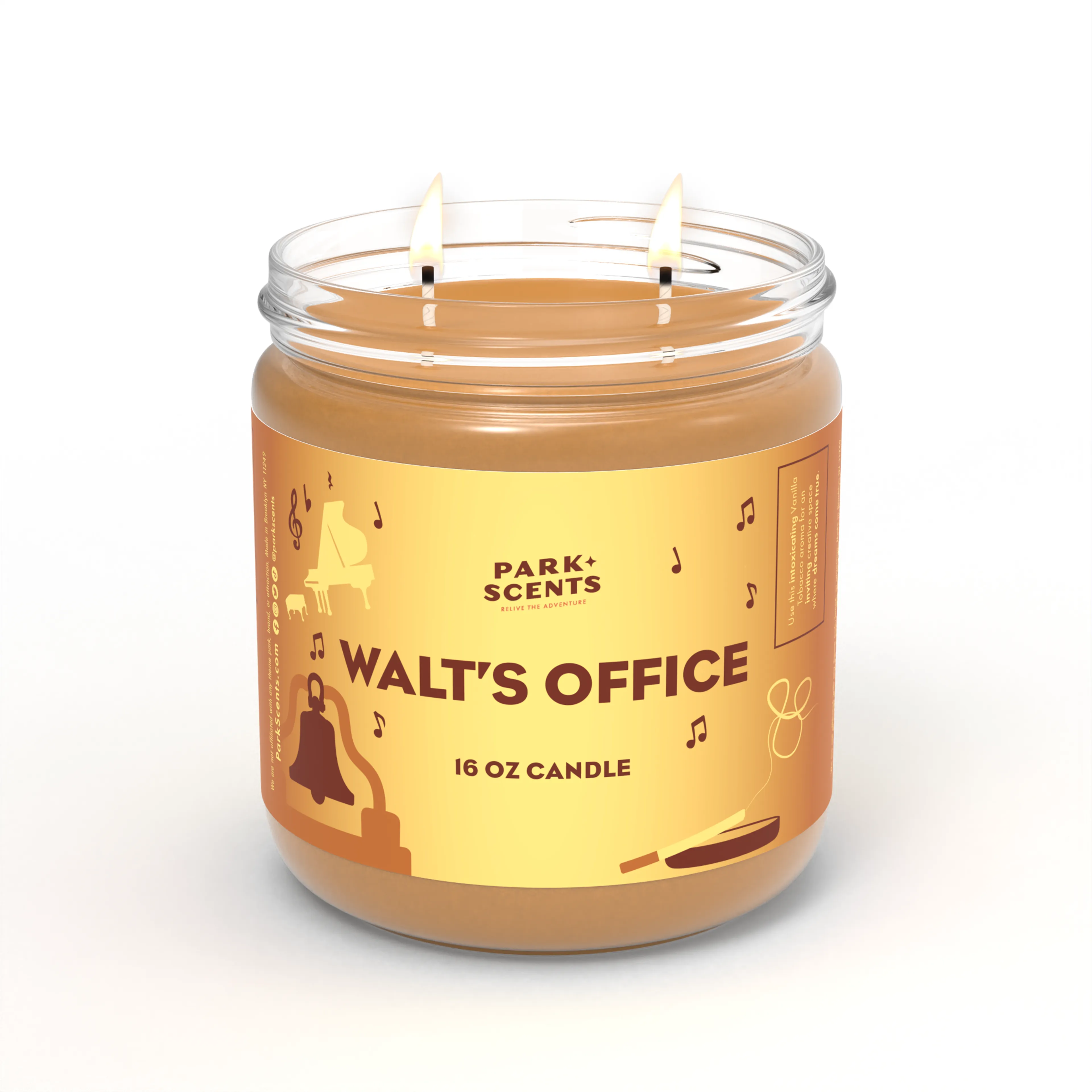 Walt's Office Candle