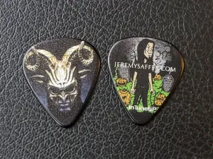 Wednesday 13 Horns Business Card Guitar Pick
