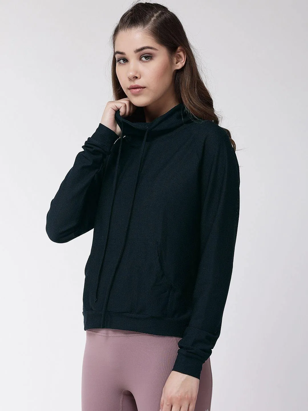 Women's Active Turtle Neck Top