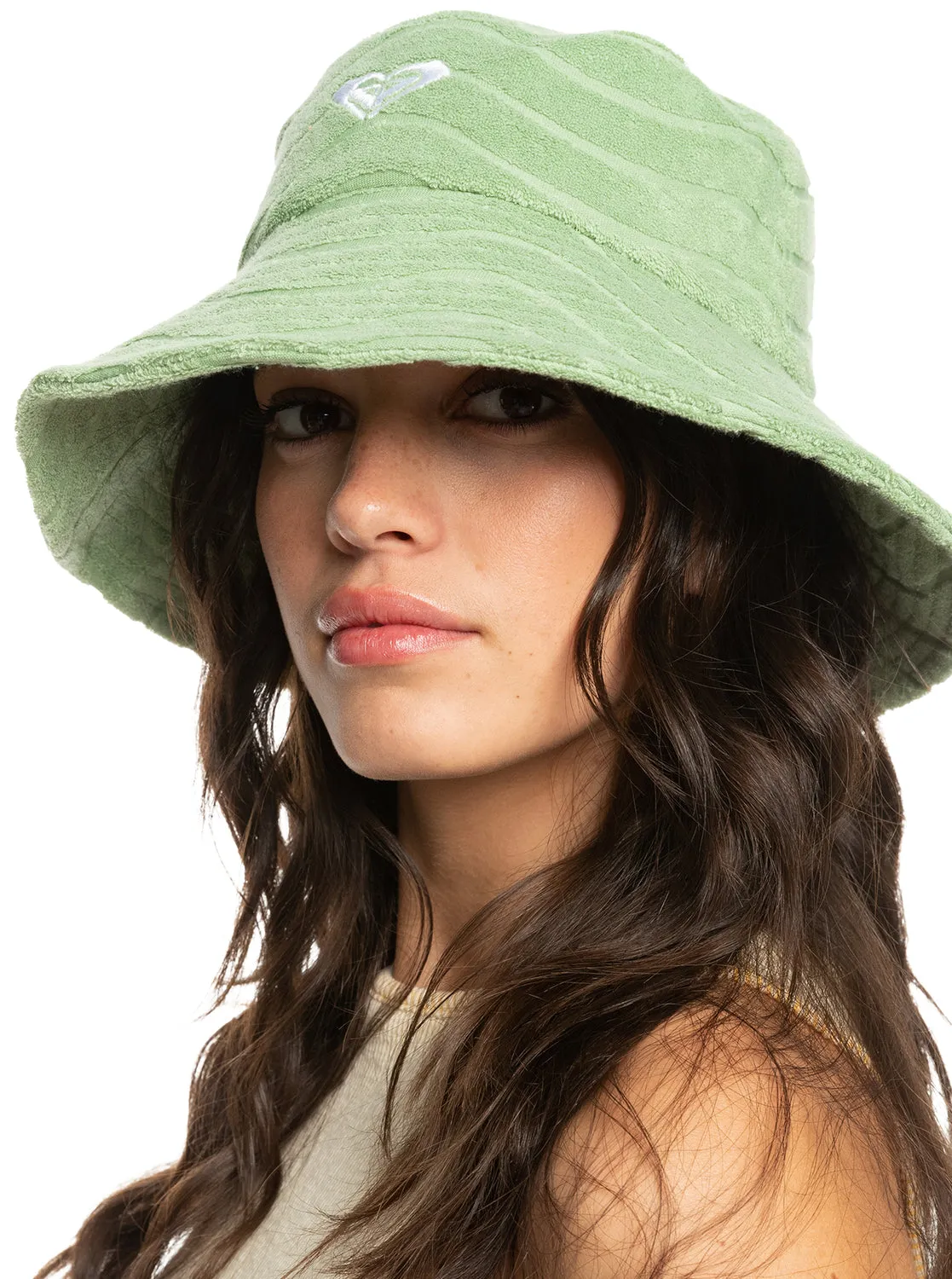 Womens Sunny Palm Bucket Hat