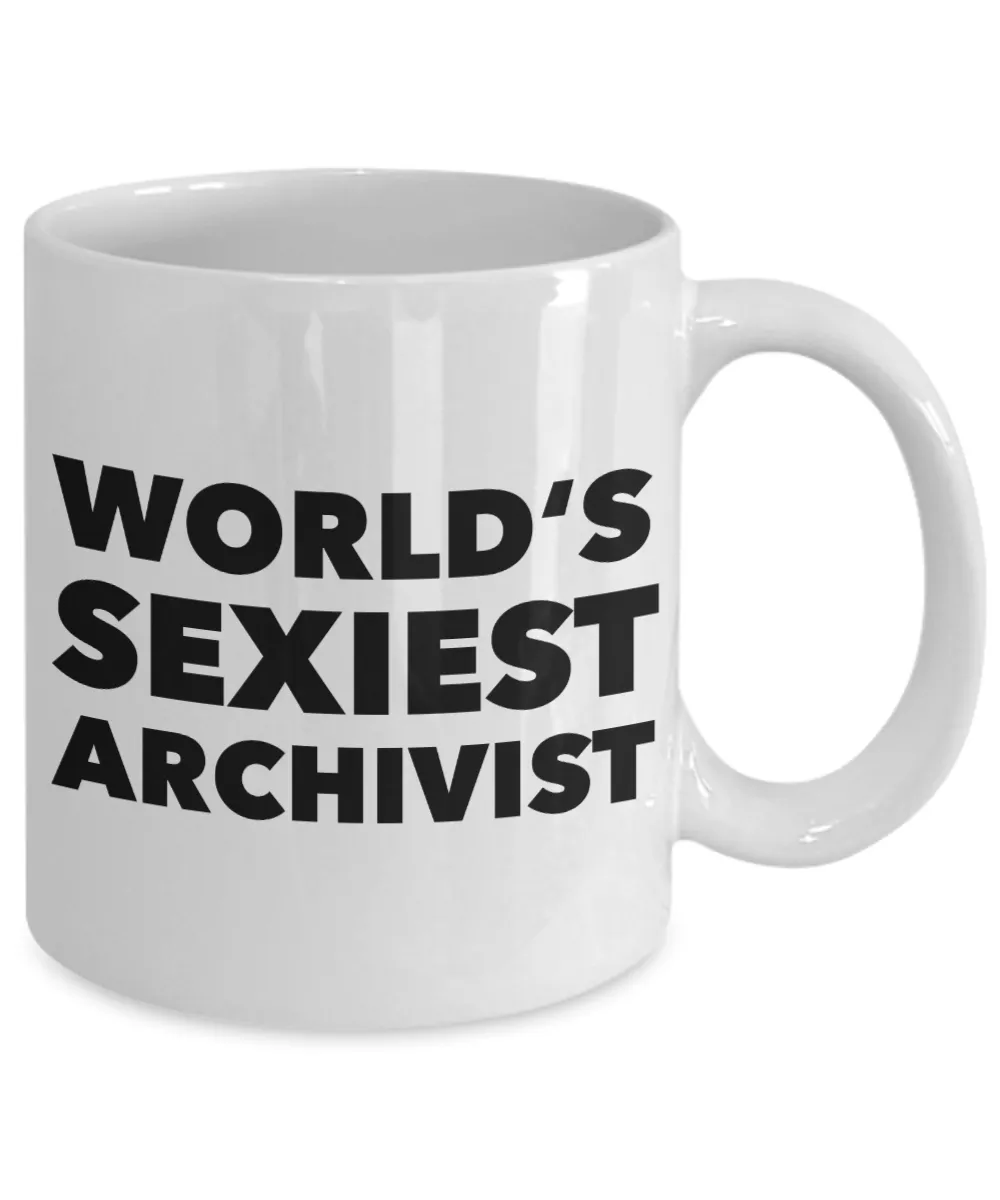 World's Sexiest Archivist Mug Gift Ceramic Coffee Cup
