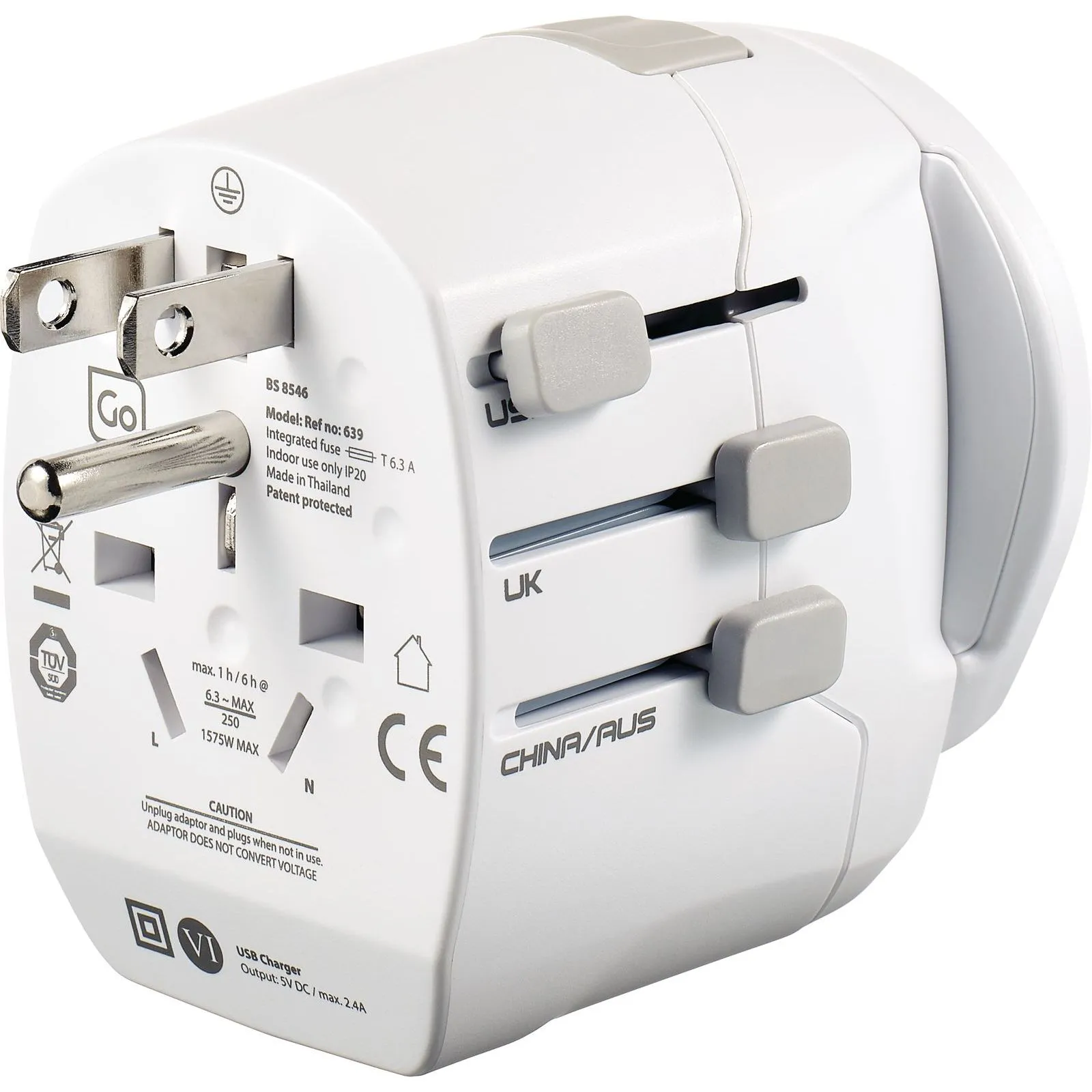 Worldwide Adapter   USB