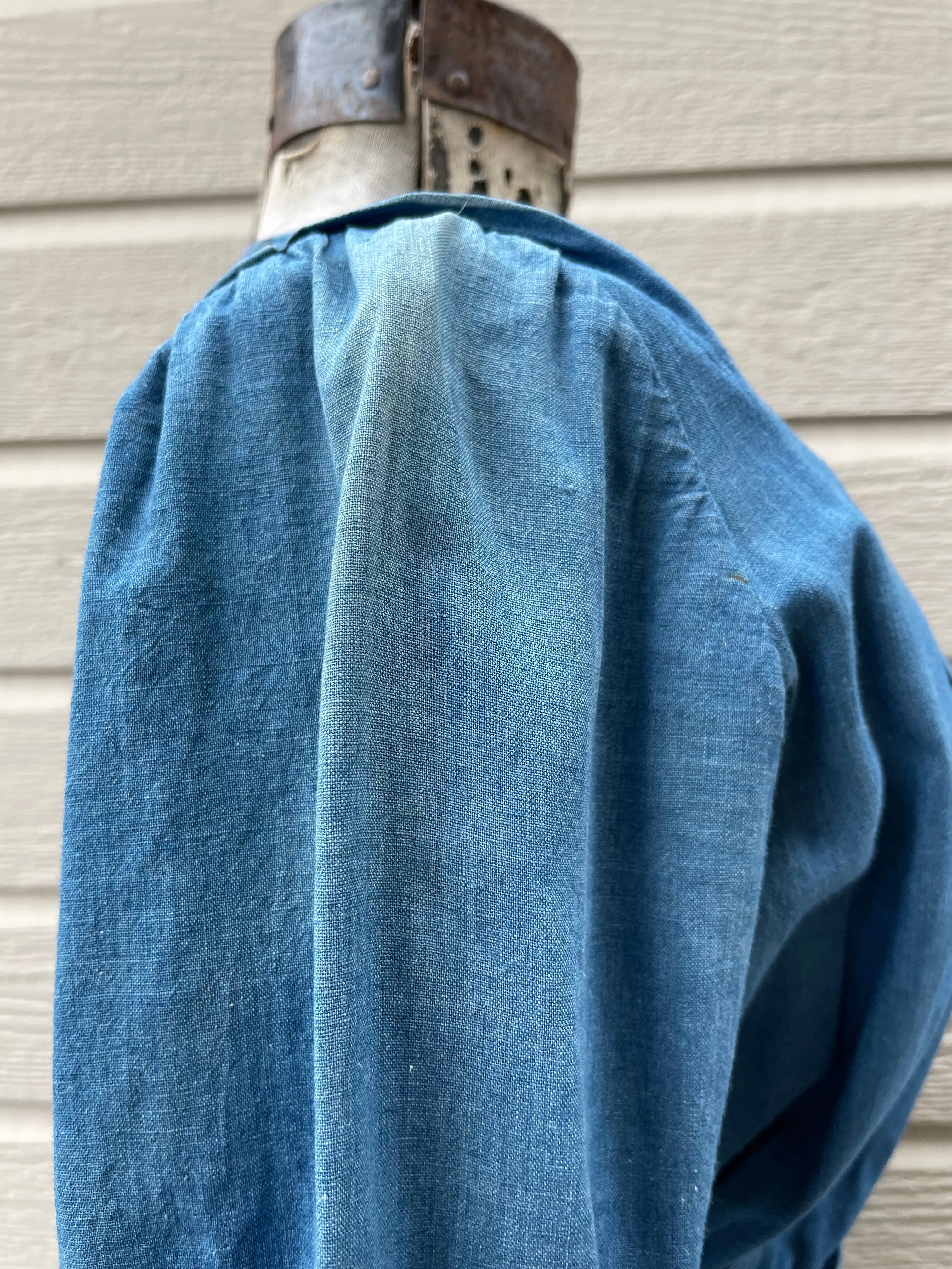 WWI Era Indigo Selvedge Workwear Dress