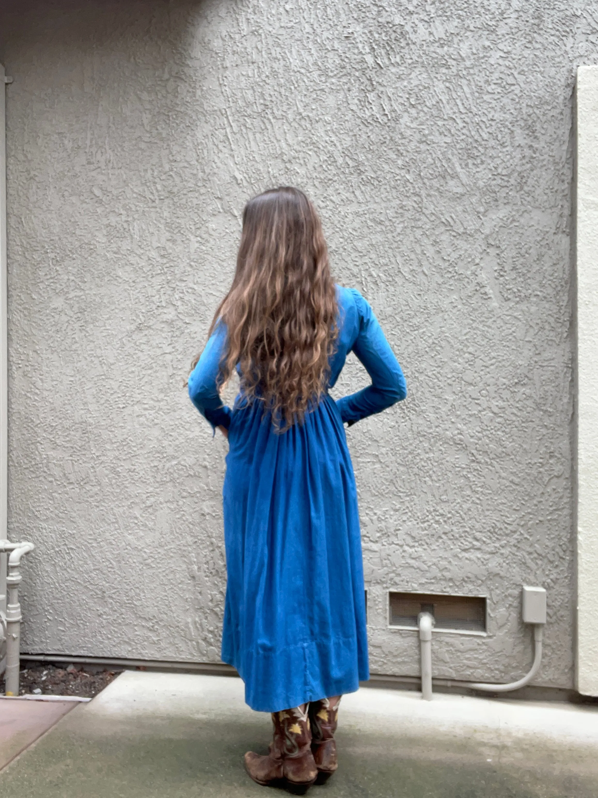 WWI Era Indigo Selvedge Workwear Dress
