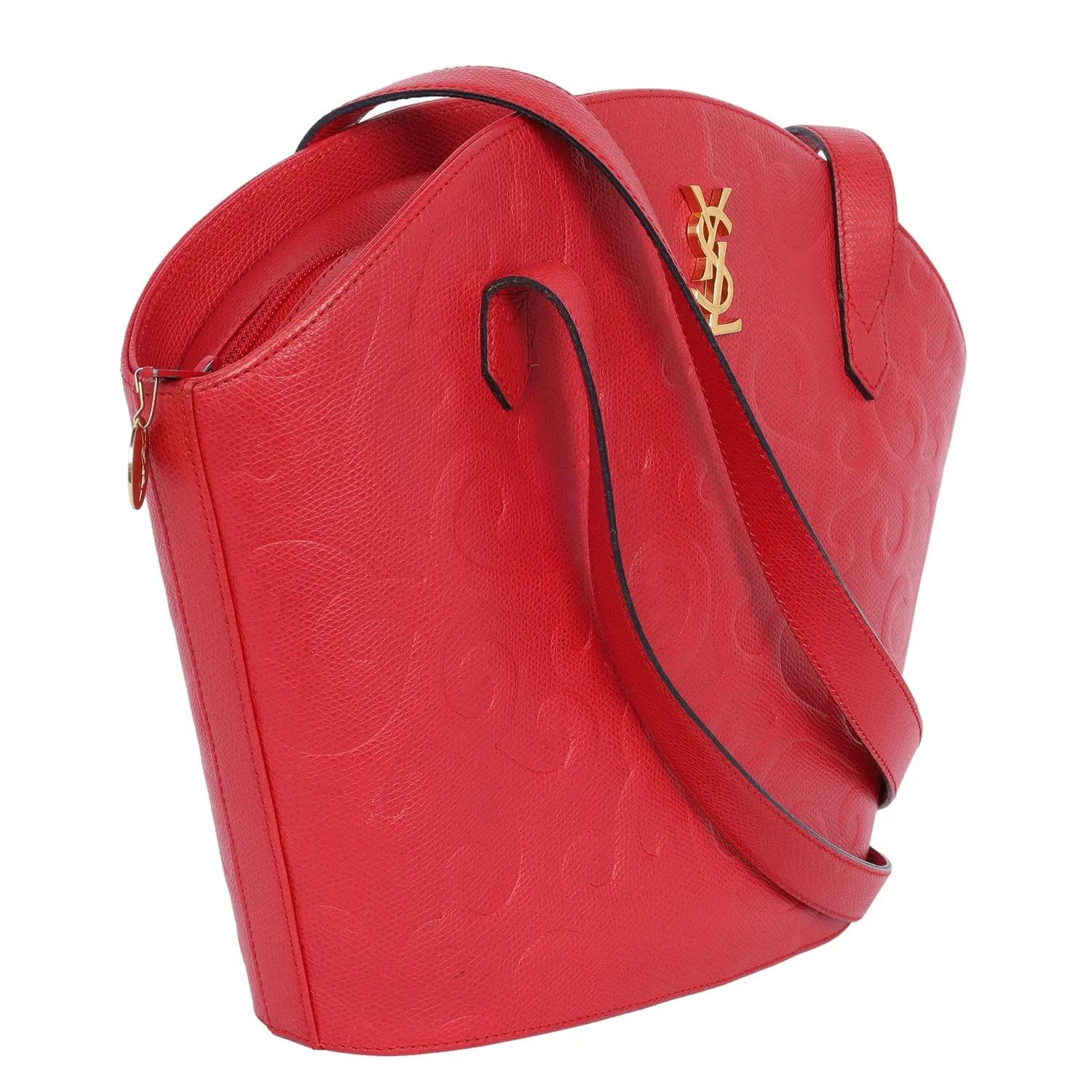 Yves Saint Laurent Arabesque Leather Shoulder Bag