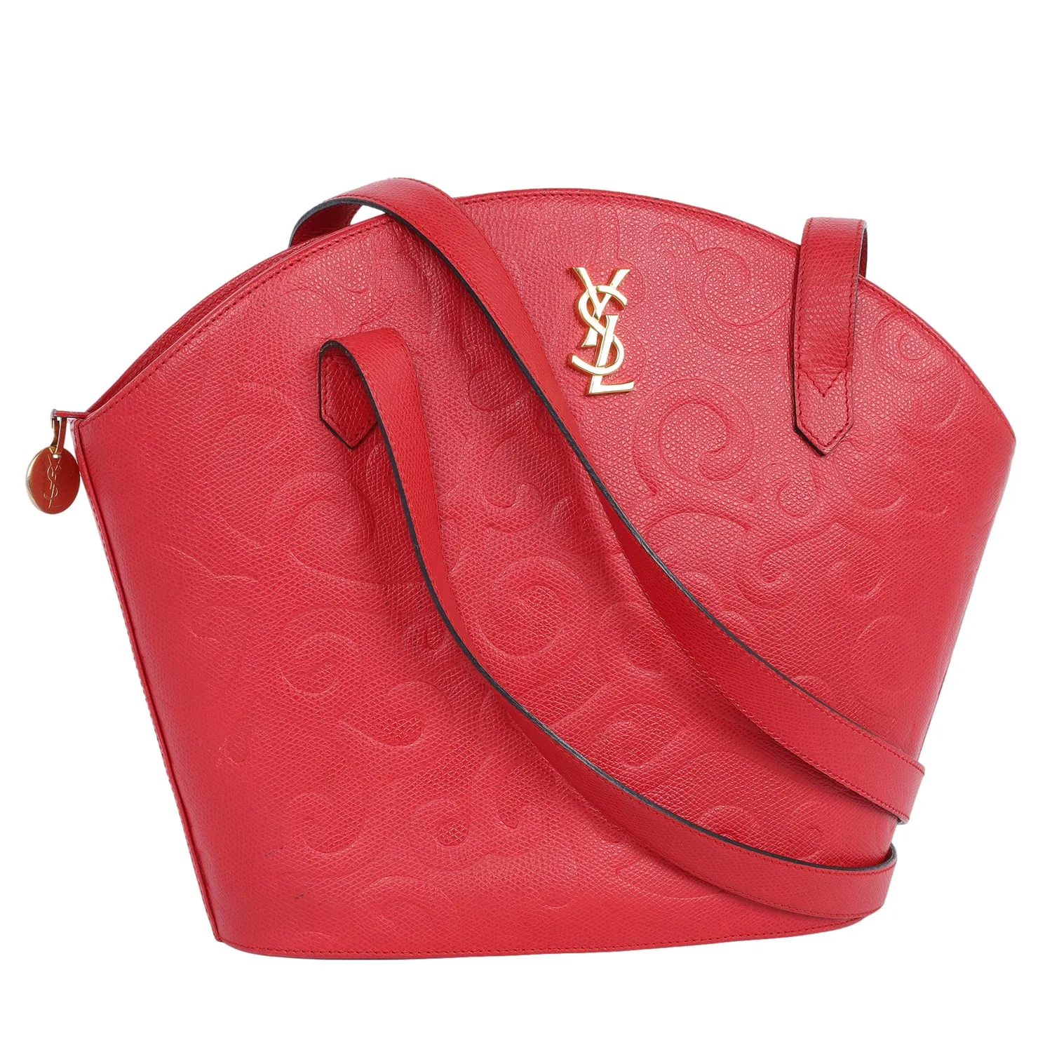 Yves Saint Laurent Arabesque Leather Shoulder Bag