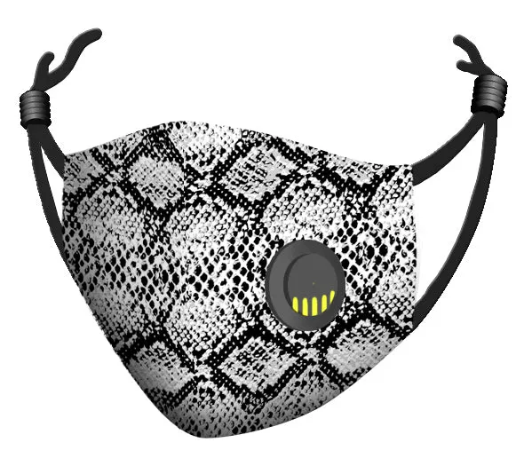 Zorbitz My Mask Comfort Plus Face Mask w/Breather - Animal Print
